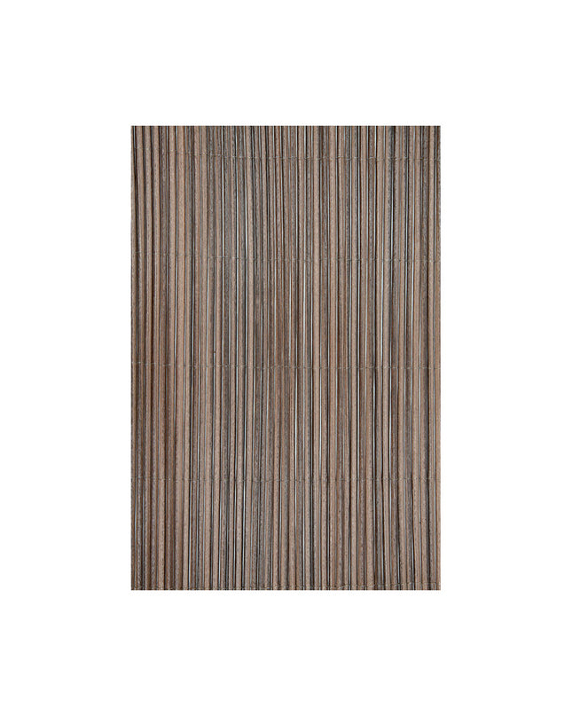 Black Nortene Fency wick garden fence, 1x3 meters, outdoor decorative fencing for garden or yard landscaping.