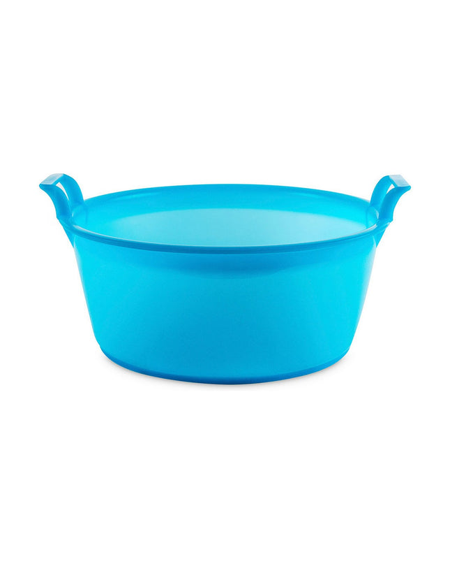 Barbosa Universal 19L polypropylene laundry basket for home organization, with sturdy handles and durable construction.