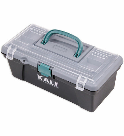 Kali Kunnan Opbergbak Kali Kunnan sport and outdoor fishing tackle storage box with compartments and secure lid.
