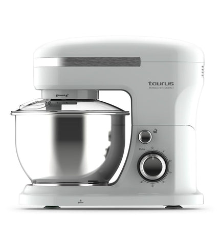 Taurus MIXING CHEF1000 blue blender and dough mixer with 1000W power and 4L capacity, compact kitchen appliance for home cooking