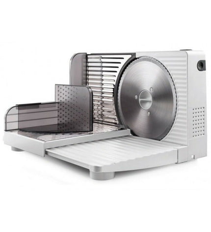 Taurus Snijmachine 915512000 in white, compact electric slicer with 100W power for home kitchen use.