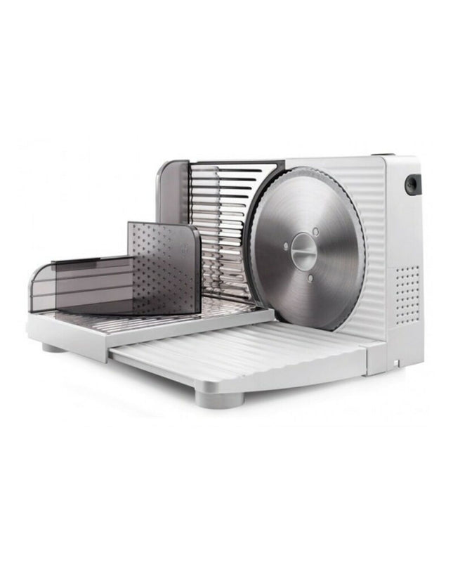 Taurus Snijmachine 915512000 in white, compact electric slicer with 100W power for home kitchen use.