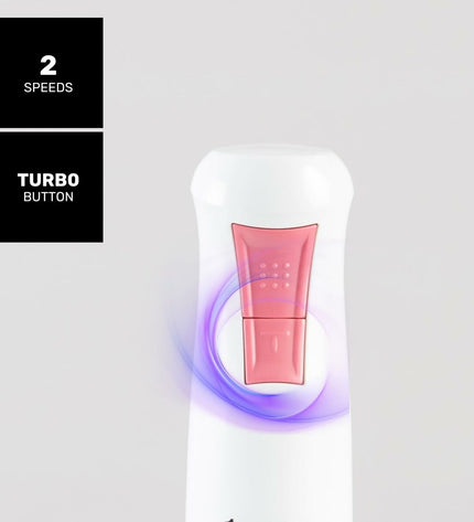 Taurus ROBOT 1000 X black hand blender with 1000W power, small kitchen appliance for blending and mixing.
