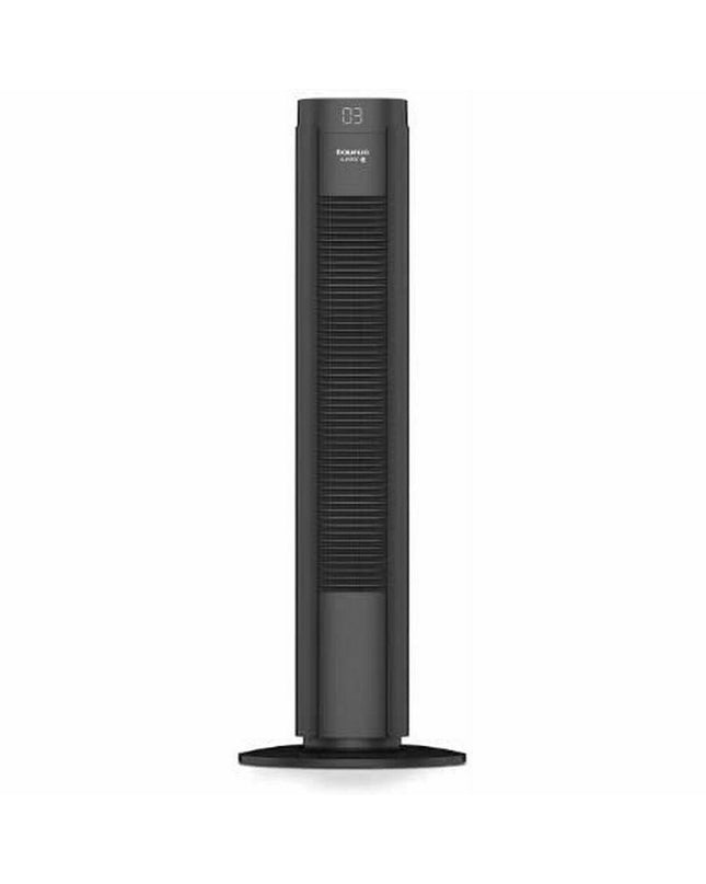 Taurus BABEL digital black portable air conditioner with control panel and vents for home cooling.