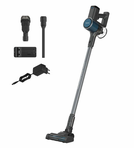 Taurus Steelstofzuiger vacuum cleaner for home cleaning, with a sleek design and adjustable hose for floor and window maintenance.