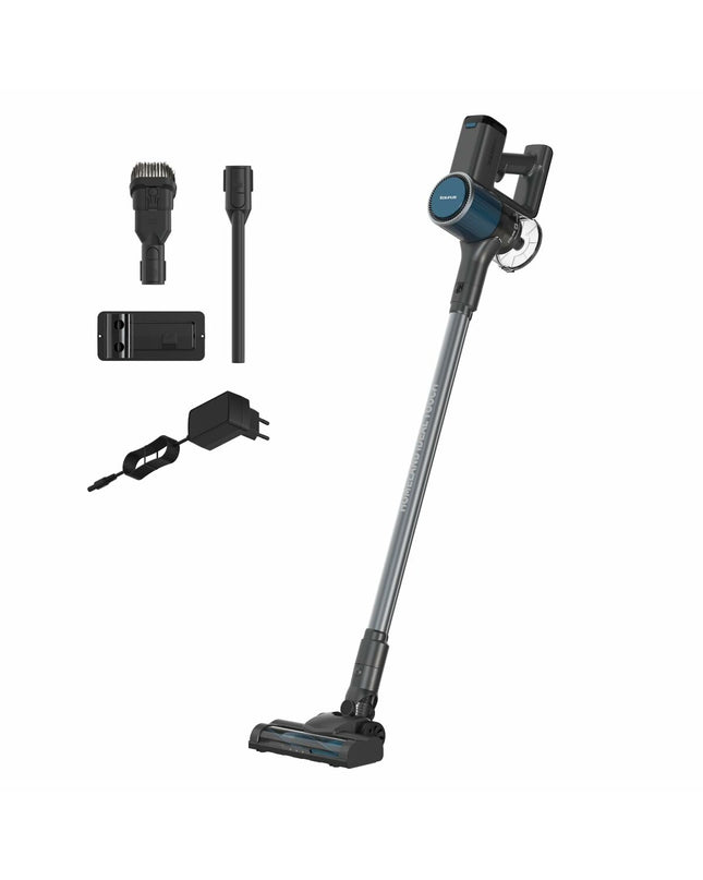 Taurus Steelstofzuiger vacuum cleaner for home cleaning, with a sleek design and adjustable hose for floor and window maintenance.