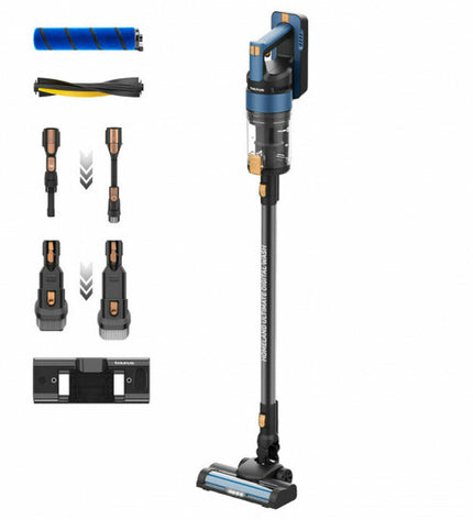 Taurus Homeland Ultimate digital washable steel vacuum cleaner for home cleaning, with a sleek design and multiple attachments.
