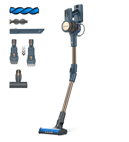 Taurus Steelstofzuiger H.D ANIMAL FLEX vacuum cleaner with flexible hose and attachments for home cleaning and floor maintenance.