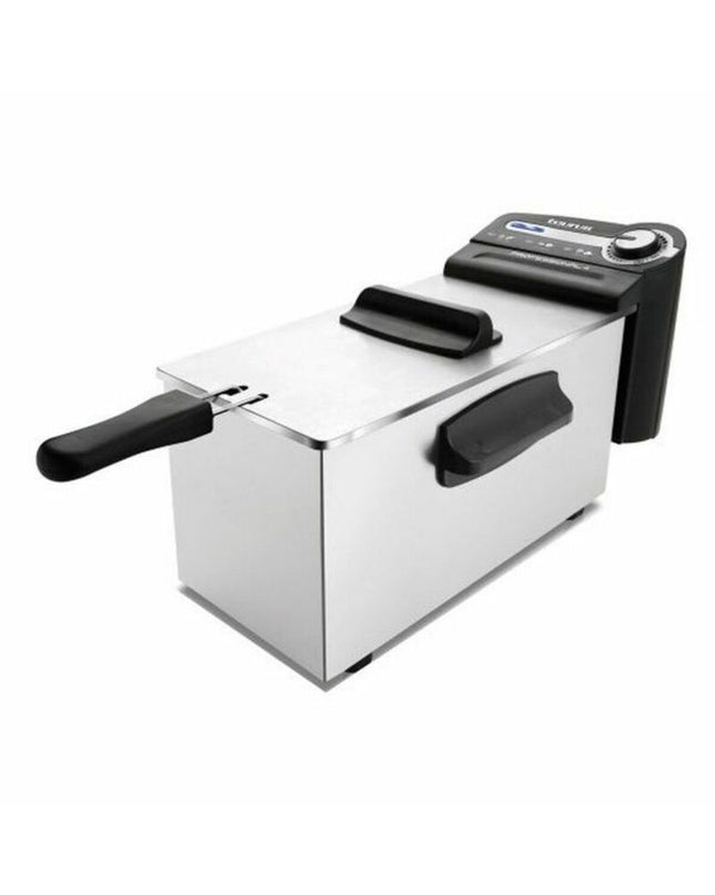 Taurus Professional 4 Frituurmachine in black with digital controls and compact design, 2200W for home cooking.