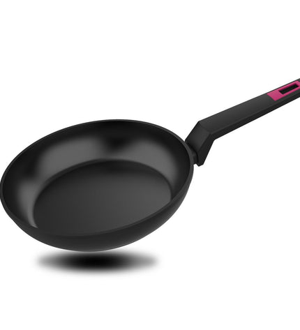 Taurus Pan Taurus KPA4024 Gehard aluminium cooking pan, 24 cm diameter, black, sturdy kitchen cookware.