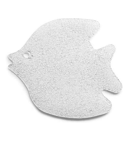 Set of 12 Inofix fish-shaped bathroom and kitchen anti-slip figures for shower floors, durable and colorful.