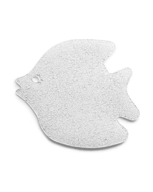 Set of 12 Inofix fish-shaped bathroom and kitchen anti-slip figures for shower floors, durable and colorful.