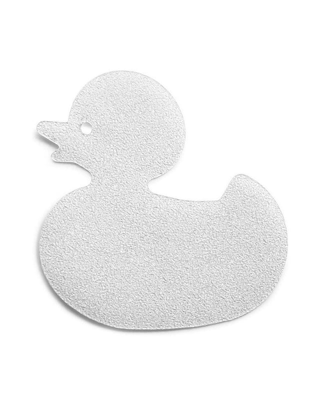Set of 12 Inofix duck-shaped anti-slip shower and bath figures for children, perfect for safety in the bathroom.