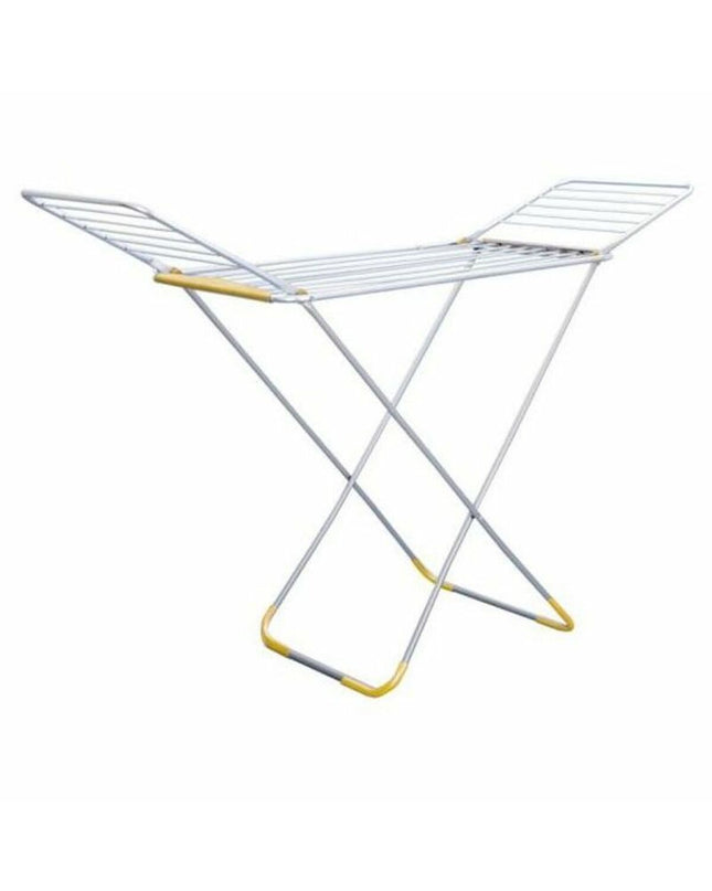 Garhe M255463 aluminium laundry line for home organization, shown stretched between two points in a household setting