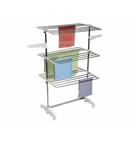 Garhe Waslijn 19538 for household laundry drying, with hanging clips and durable cord for efficient clothes organization.