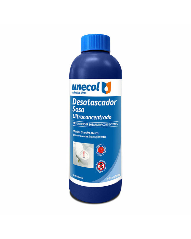 Unecol Sosa Ultra C02406 1L plunger for household cleaning, shown with handle and cleaning tip in use or on a surface.