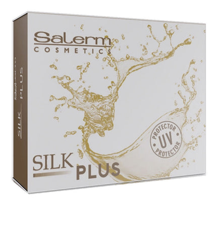 Salerm SILK PLUS UV sun protection cream for hair, 5 ml, nourishing hair care product with UV protection