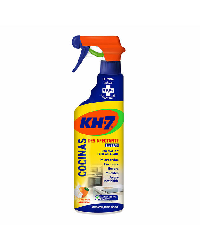 KH7 Keuken schoonmaakster flacon 750 ml, huis en koken schoonmaakproduct, geschikt voor keuken en huishoudelijk gebruik
