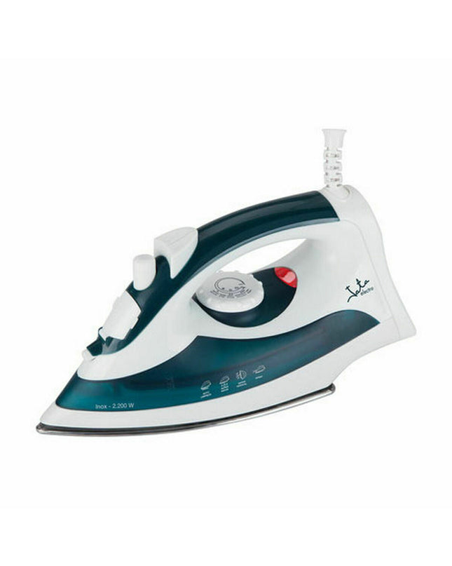 JATA PL120 2200W steam iron with adjustable temperature and water spray for home clothing ironing.