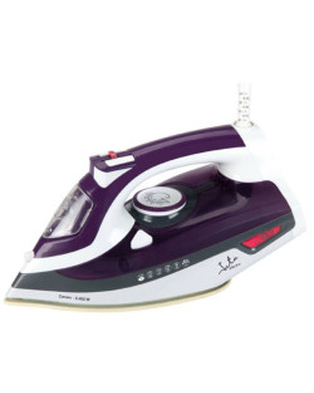 JATA PL221C steam iron with 2400W power, featuring a sleek design and adjustable steam settings for effective ironing.