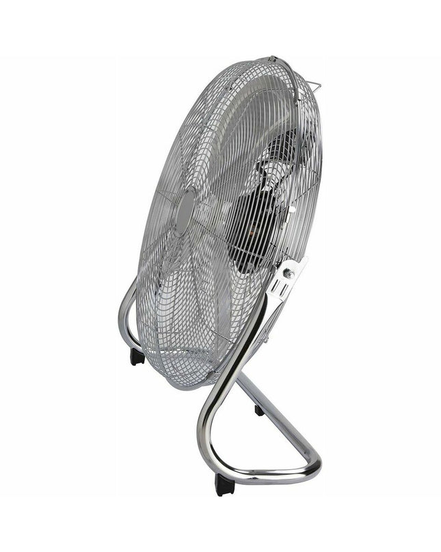 JATA Tafelventilator JVVS3014 portable fan with adjustable blades and control panel, 120W, for home and kitchen cooling.