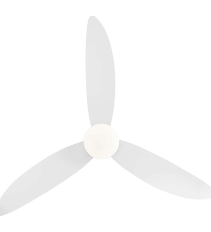 JATA plafondventilator met licht, grijs, diameter 132 cm, 40W, geschikt voor huis en koken, draagbare airconditioning.