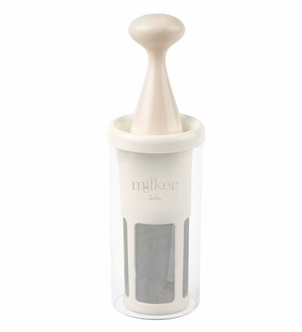 JATA JELV2300 hand blender with transparent blending shaft, compact electric kitchen appliance for food preparation.