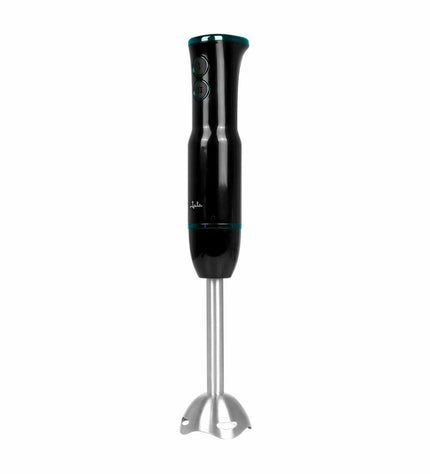 JATA JEBT1906 black hand blender with 500W power, compact kitchen appliance for blending and mixing in the kitchen.