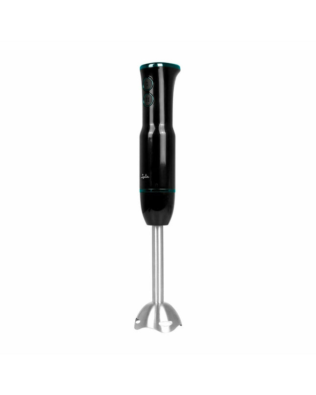 JATA JEBT1906 black hand blender with 500W power, compact kitchen appliance for blending and mixing in the kitchen.