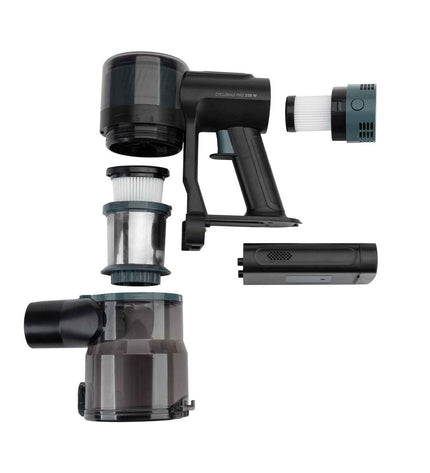 JATA Steelstofzuiger JEAP1629, handheld vacuum cleaner for home cleaning and floor maintenance, with a compact design.