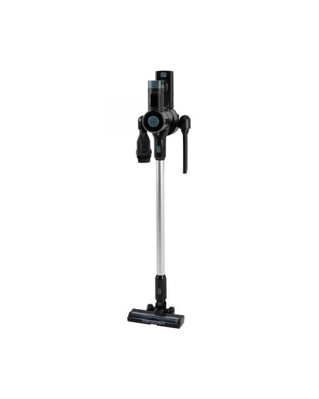 JATA Steelstofzuiger JEAP1629, handheld vacuum cleaner for home cleaning, with a sleek design and attachments visible.