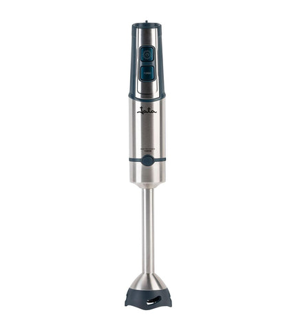 JATA JEBT1854 hand blender in gray with 1500W power, suitable for home cooking and small electric kitchen appliances.