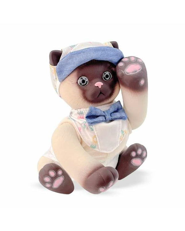 Soft Berjuan Anireal Cat plush toy, 35 cm, with realistic feline features, ideal for cuddling and play in the plush toy category.