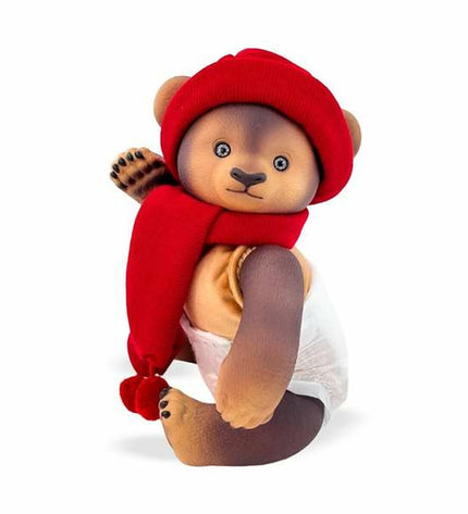 Soft plush toy Berjuan Anireal Beer, 35 cm, cuddly stuffed animal perfect for children, part of Berjuan's plush toy collection.