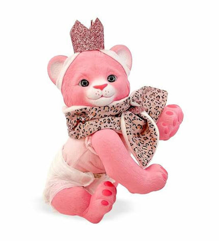 Soft Berjuan Anireal Panter plush toy, 35 cm, featuring a realistic panther design, perfect for cuddling and play.