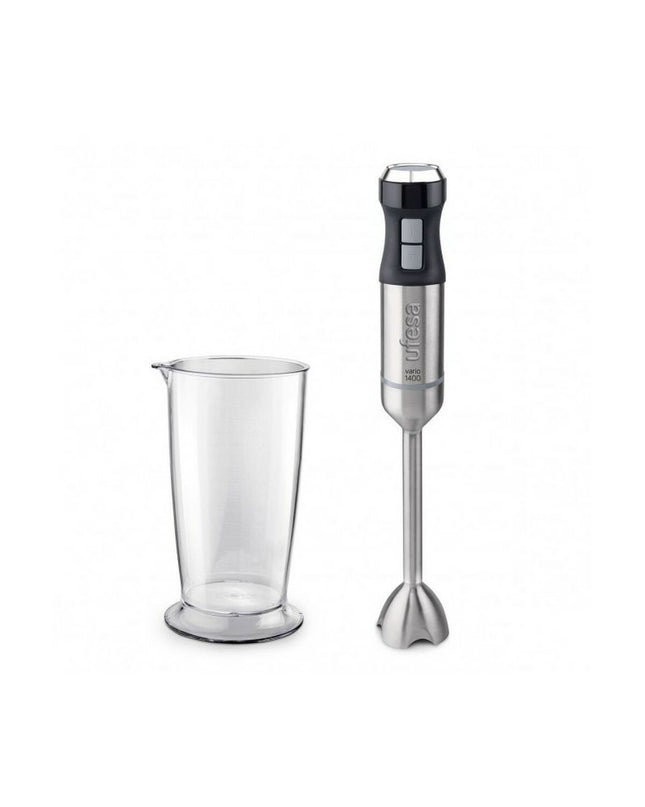 UFESA BP4750 Vario XL 1400W hand blender with stainless steel blending arm and ergonomic handle, ideal for kitchen blending tasks