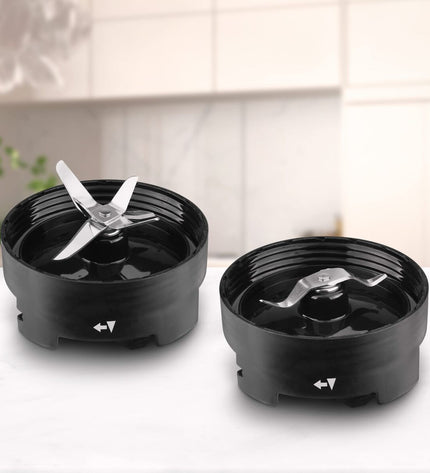 UFESA 70205397 black 900W kitchen mixer with control buttons and mixing attachments, compact small electric appliance.