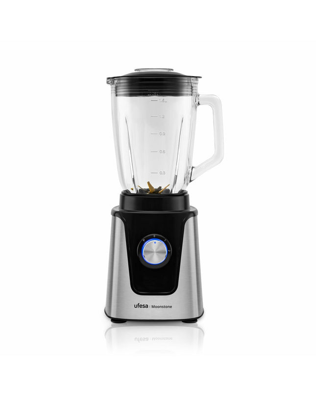 UFESA Moonstone mini electric mixer with 1.5L capacity for home cooking, featuring a sleek design and easy-to-use controls.