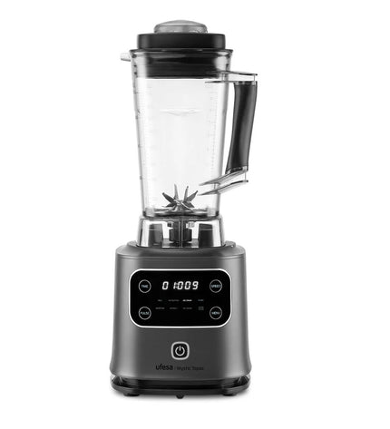 UFESA Mystic Topaz black 2000W hand mixer with 2L bowl, compact kitchen small appliance for baking and mixing.
