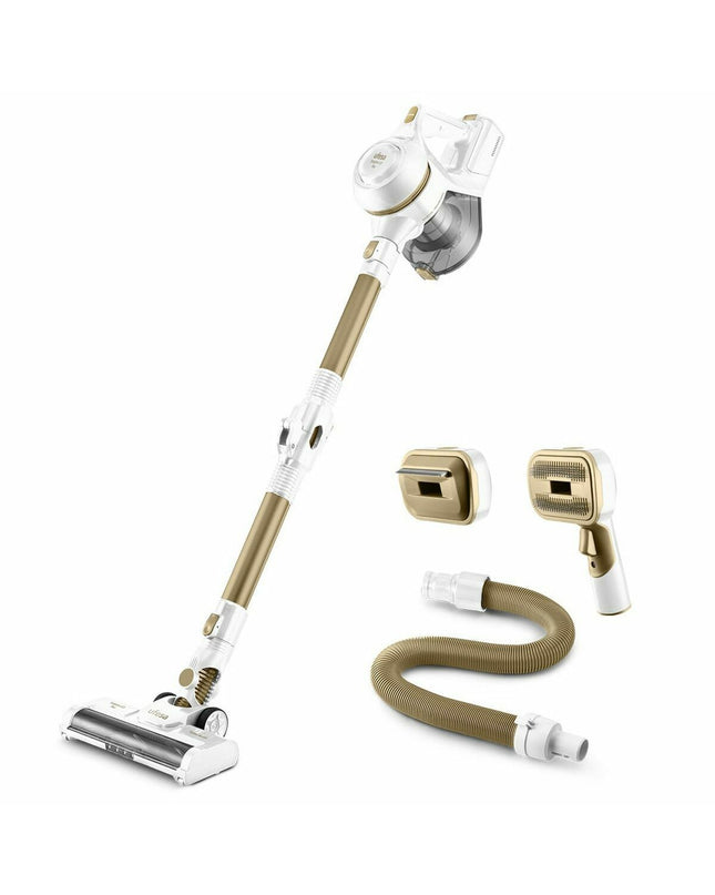 UFESA UFESA U3 PET 180W steelstofzuiger with a sleek design, ideal for pet hair removal and home cleaning.
