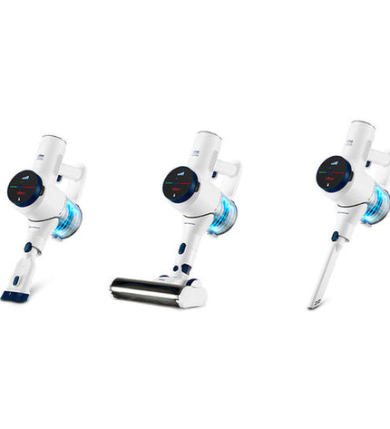 UFESA Steelstofzuiger 81406026 300W vacuum cleaner for home cleaning, with a sleek design and ergonomic handle.