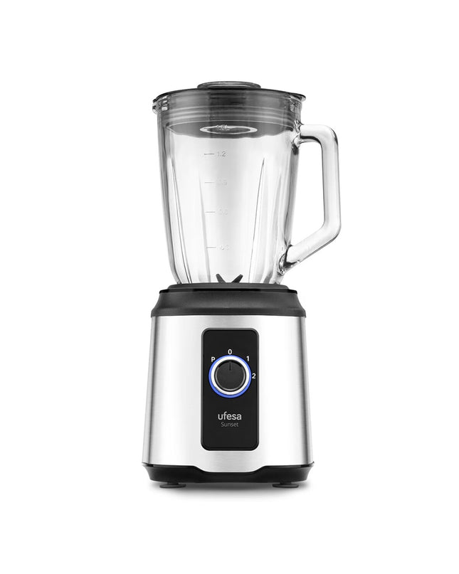 UFESA Mixer UFESA 70206121 in black with stainless steel beaters, compact kitchen appliance for mixing and blending.