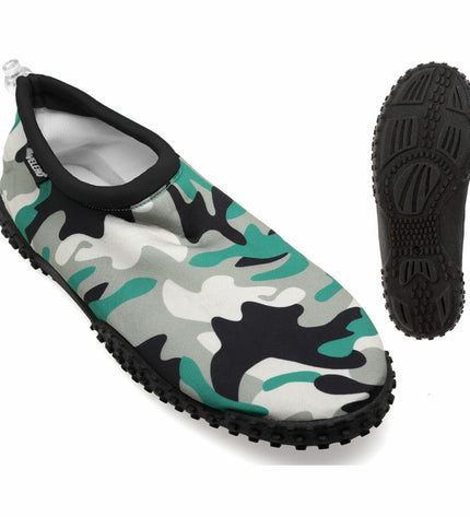Camouflage sport and outdoor slippers by BigBuy Sport, featuring water-resistant design and comfortable fit.