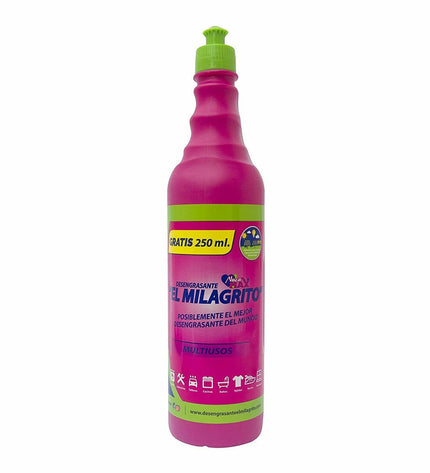 El Milagrito 1L household and cleaning degreaser for kitchen and home use, with a clear spray bottle and label visible.