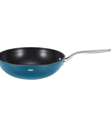 Inoxibar AQUA aluminium frying pan with 30 cm diameter, kitchen cookware for cooking and frying.