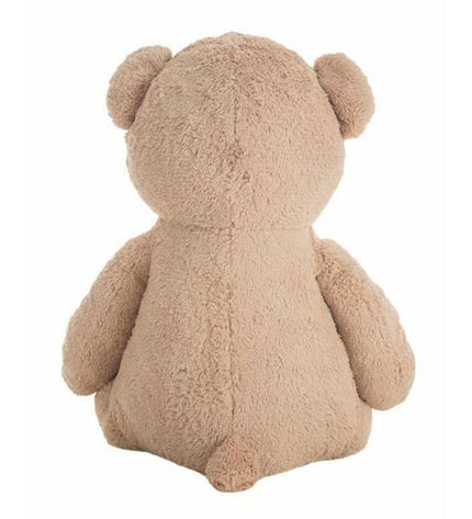 BigBuy Fun Jumbo Bruin Knuffelbeer, 140 cm soft plush toy for children, with detailed plush fur and cuddly appearance.