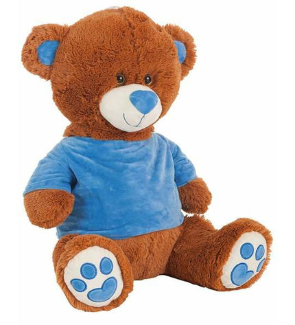BigBuy Fun Knuffelbeer shirt, 50 cm soft plush toy for children, featuring a cozy bear design, ideal for play and comfort.