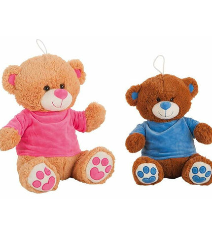 Soft plush bear toy shirt from BigBuy Fun, 32 cm, featuring a cute, cuddly teddy bear design perfect for children.