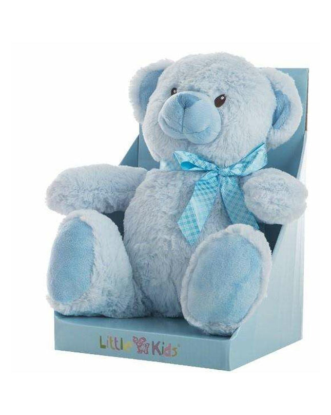 Blue plush baby cuddle bear toy from BigBuy Fun, 42 cm, soft and cuddly for infants and young children.