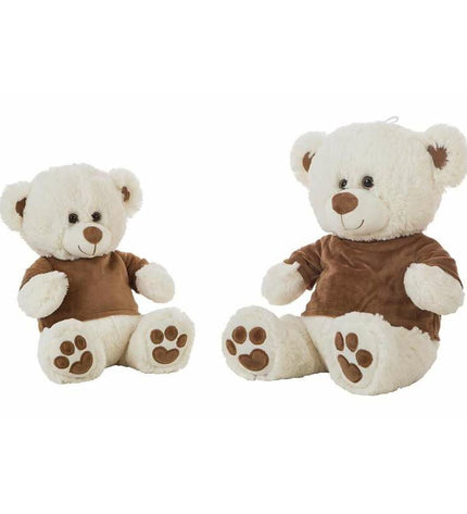 BigBuy Kids brown plush beer cuddly toy, 32 cm soft velvet stuffed animal for children in playful toy and game collection.
